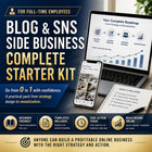 Stop Researching. Start Your Side Hustle. A 90-Day Blog & Social Media Starter Kit for Working Professionals